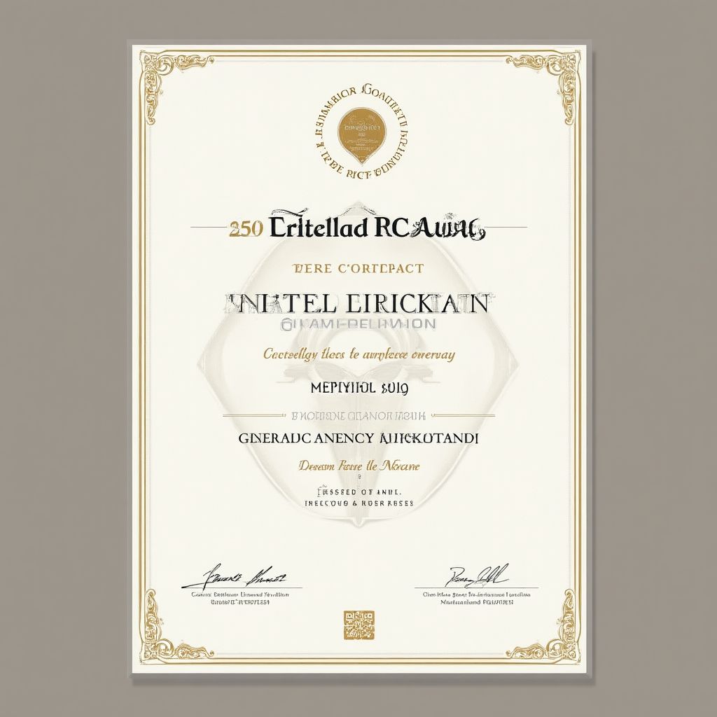Certificado de Excelencia en Servicio al Cliente