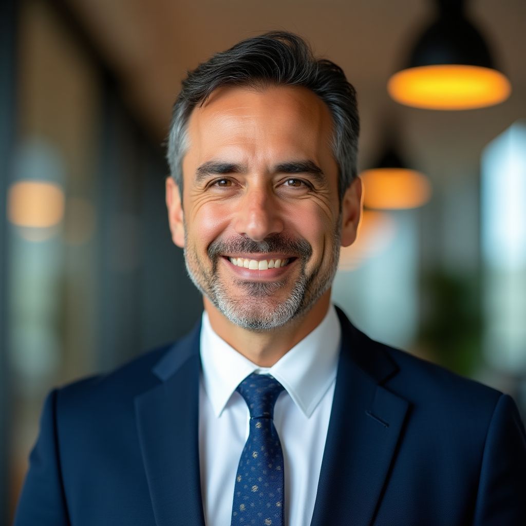 Alejandro Gutierrez empresario satisfecho
